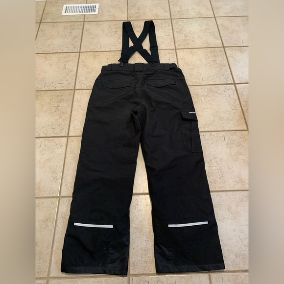 Sunice STORMPACK Black Ski Snowboard Pants Bibs XL/TG Removable Suspenders - Picture 2 of 10